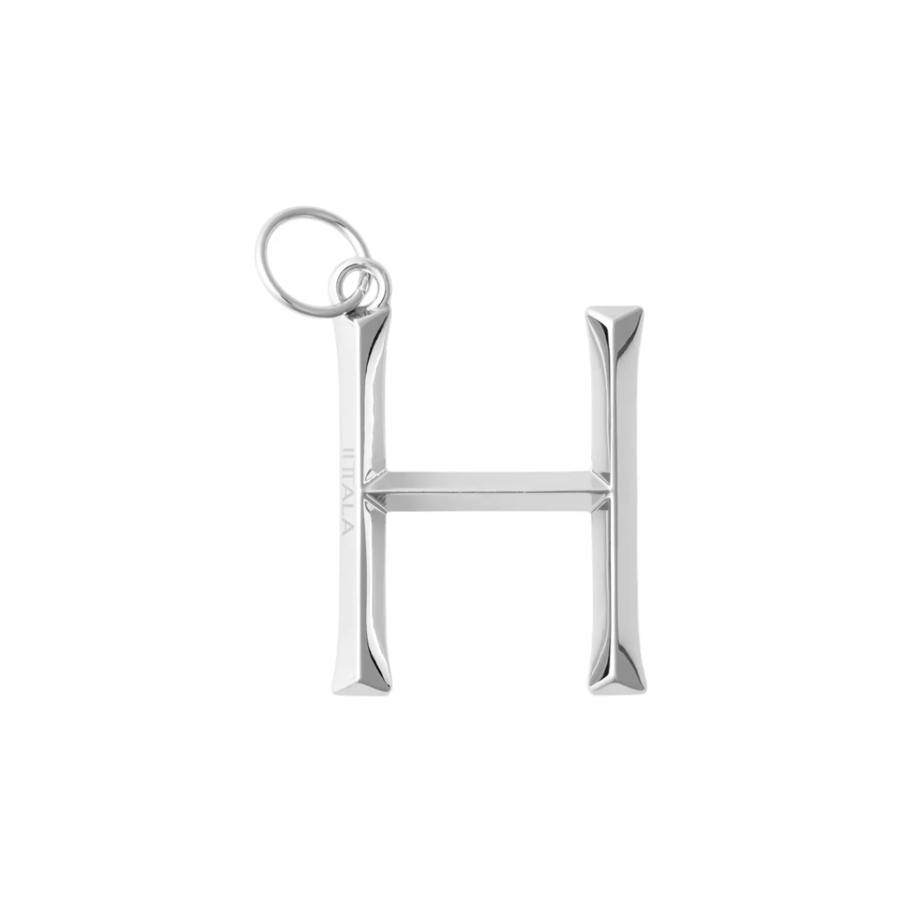 Piensisustus-IITTALA Riipus kirjain H 5cm metalli