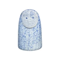 Birds By Toikka|Taide-Esineet-IITTALA Rospuuttopöllö 96x160mm sininen