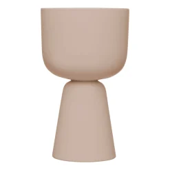 Kukkaruukut-IITTALA Ruukku jalallinen S korkea Beige