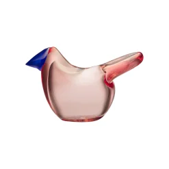 Birds By Toikka|Taide-Esineet-IITTALA Sieppo 95x60mm -sininen Lohenpunainen