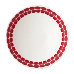 Lautaset-IITTALA Syvä lautanen 18cm punainen