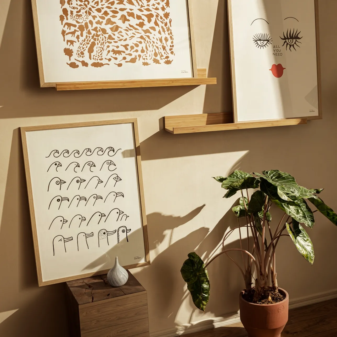 Piensisustus-IITTALA Taidejuliste 50x70cm All you need