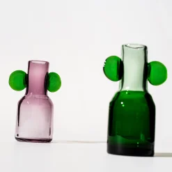 Taide-Esineet|Maljakot-IITTALA Taidemaljakko 250mm vihreä-kanerva Vihreä-kanerva