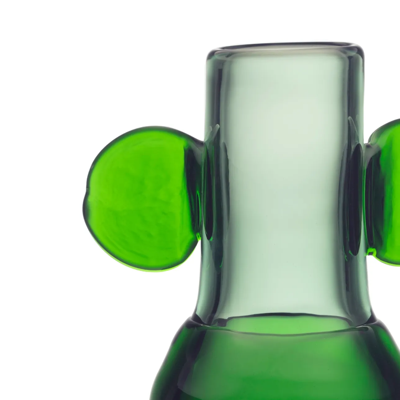 Taide-Esineet|Maljakot-IITTALA Taidemaljakko 250mm vihreä-vaaleanvihreä