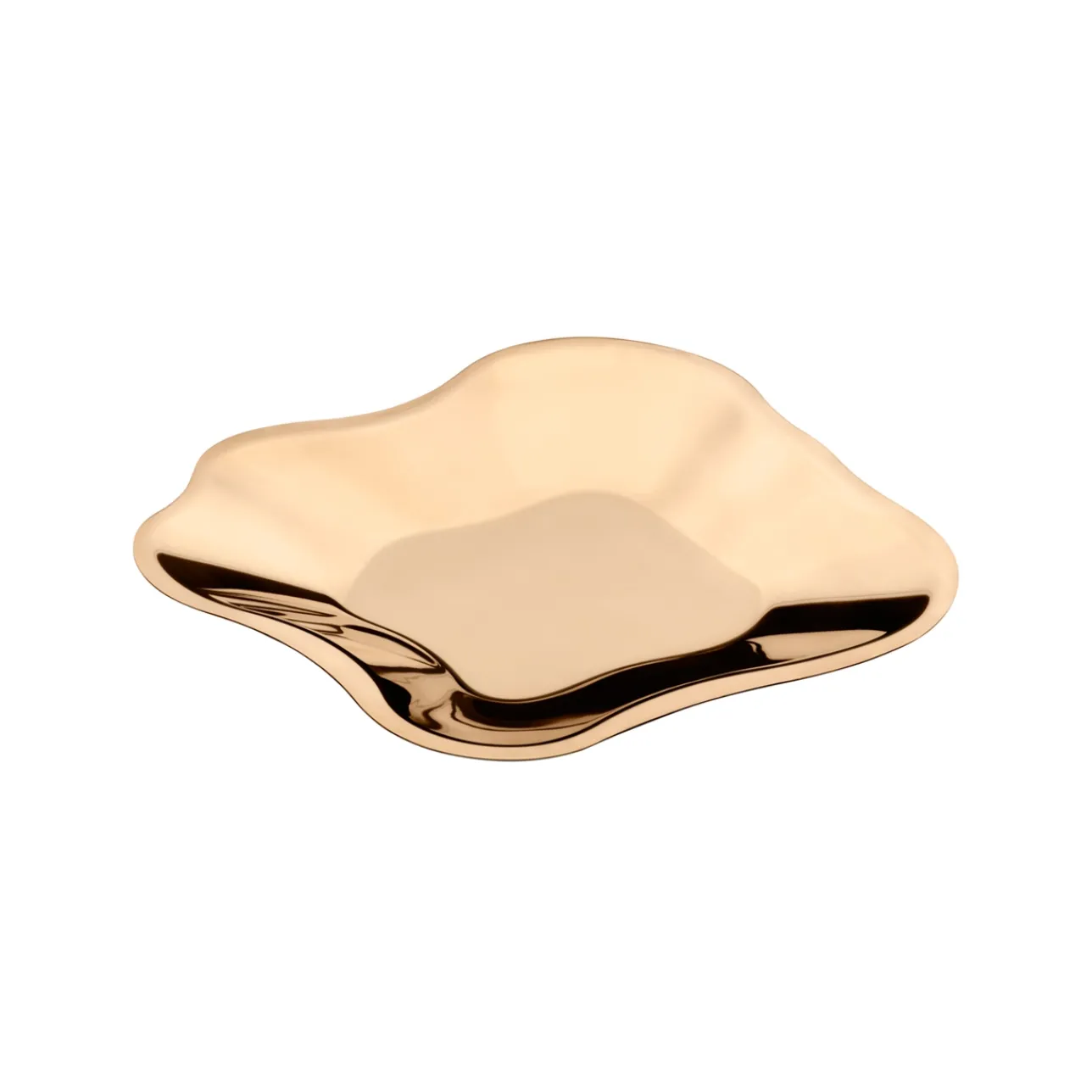 Tarjoiluastiat|Tarjottimet Ja Tarjoilulautaset-IITTALA Tarjoilualusta 358mm Ruusukulta