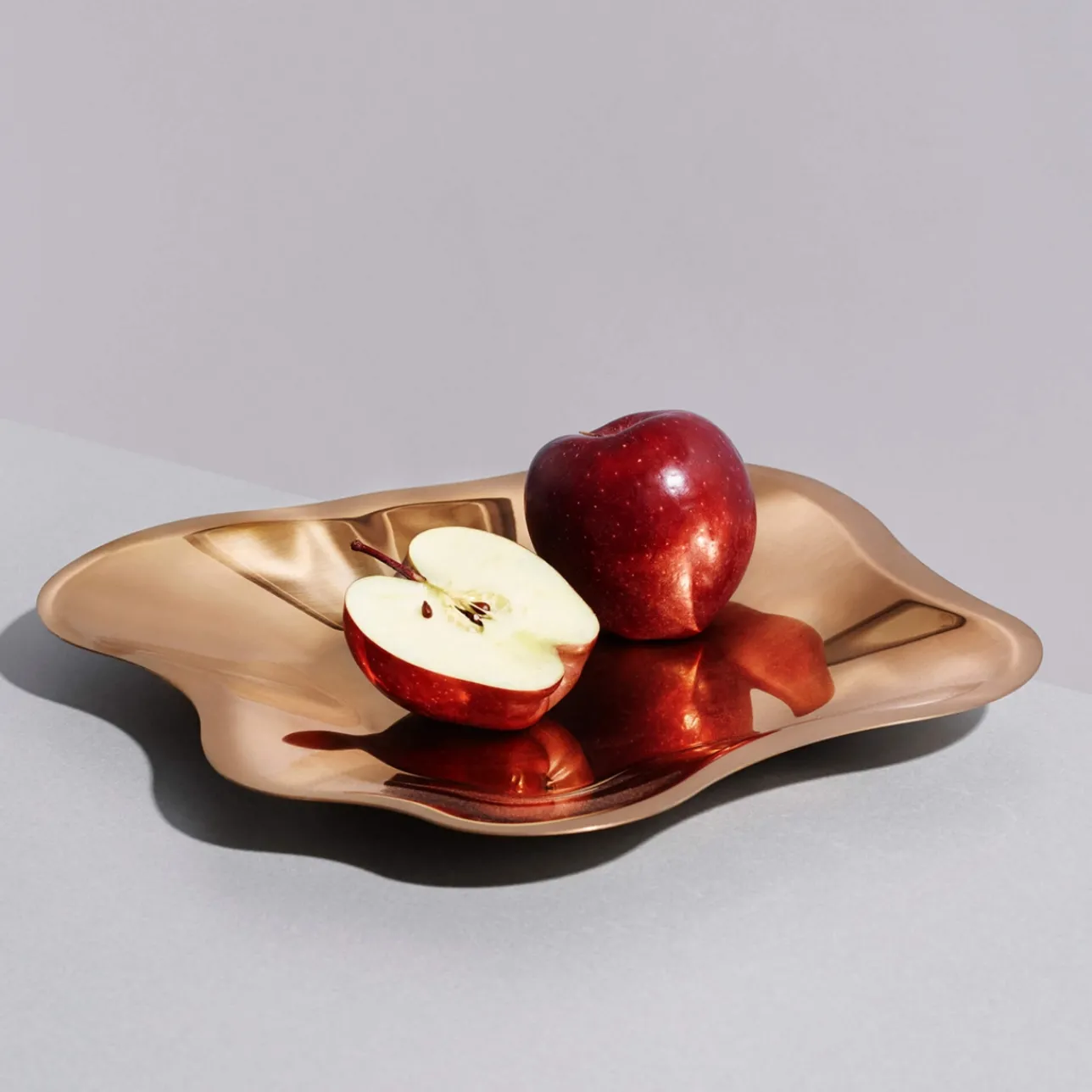 Tarjoiluastiat|Tarjottimet Ja Tarjoilulautaset-IITTALA Tarjoilualusta 358mm Ruusukulta