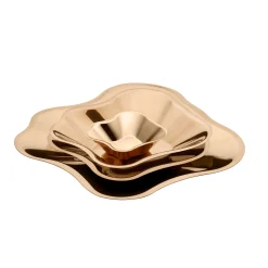 Tarjoiluastiat|Tarjottimet Ja Tarjoilulautaset-IITTALA Tarjoilualusta 504mm Ruusukulta