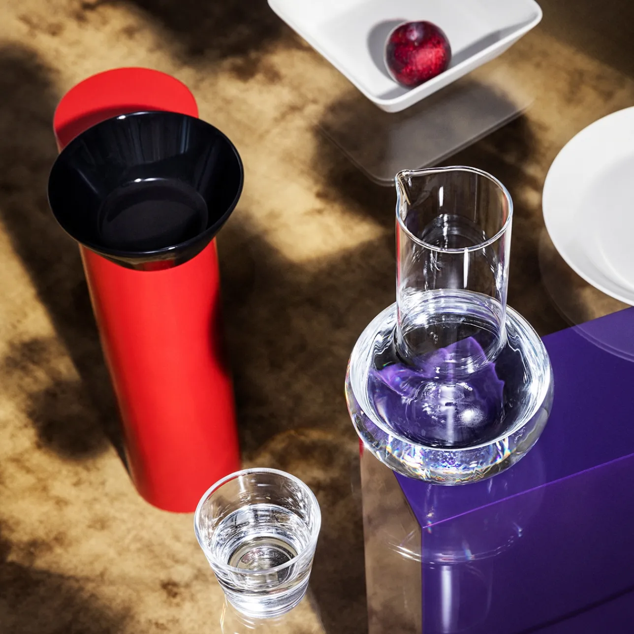 Lautaset-IITTALA Tarjoiluvati 16x16cm valkoinen