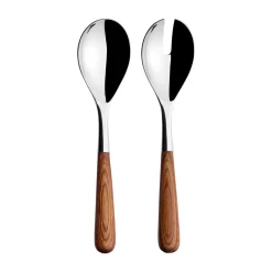 Aterinsetit|Tarjoiluvälineet Ja Ottimet-IITTALA Tarjoiluvälineet puuvarsi 2setti