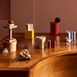 Alvar Aalto -Kokoelma|Kynttilät-IITTALA Tuoksukynttilä 11cm hiekka