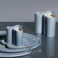 Alvar Aalto -Kokoelma|Kynttilät-IITTALA Tuoksukynttilä 8cm vesi