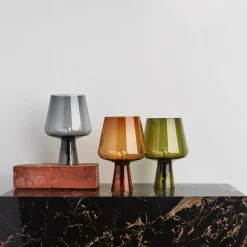 Pöytävalaisimet-IITTALA Valaisin 240x165mm sammaleenvihreä Sammaleenvihreä