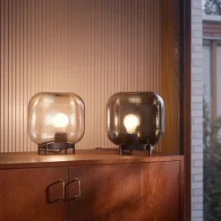 Pöytävalaisimet-IITTALA Valaisin 250x255mm Tummanharmaa