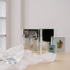 Lasikoristeet-IITTALA Valokuvakehys 76x64mm sininen